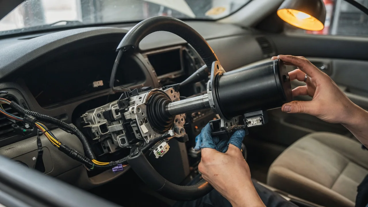 Chevy Malibu 2009–2012 Steering Angle Sensor: Location and Replacement