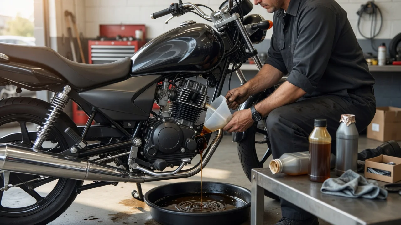 Yamaha Raider 150 Fi engine oil capacity