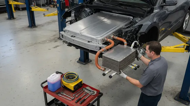 What Is an EV Battery Heat Exchanger? Coolant, Refrigerant and Service