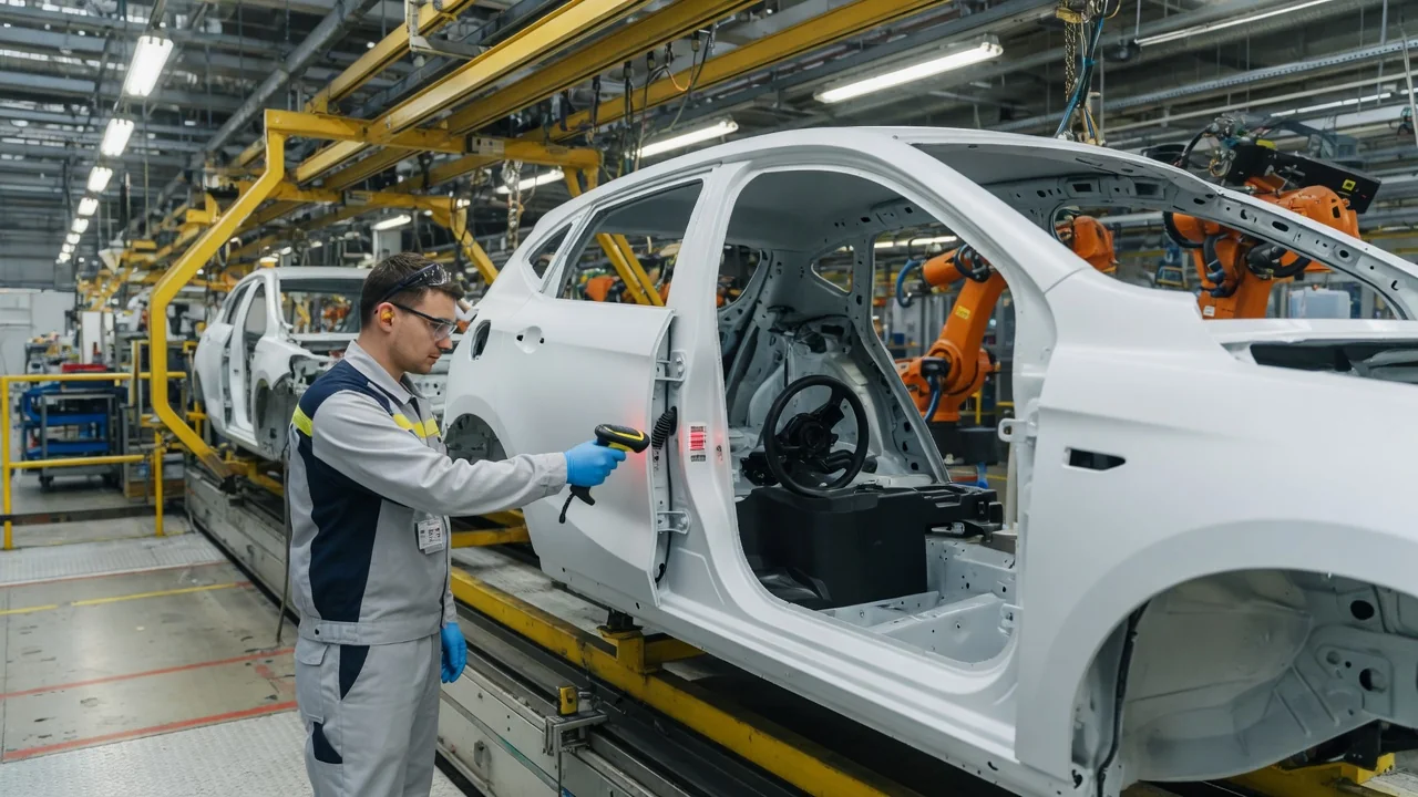 Why Do Factories Scan Vehicle Barcodes During Assembly?