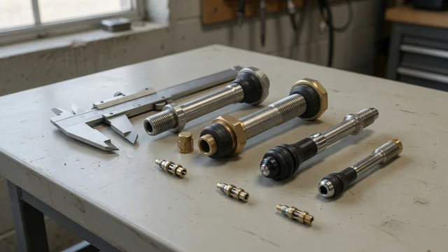 Tire Valve Stem Sizes and Thread Sizes