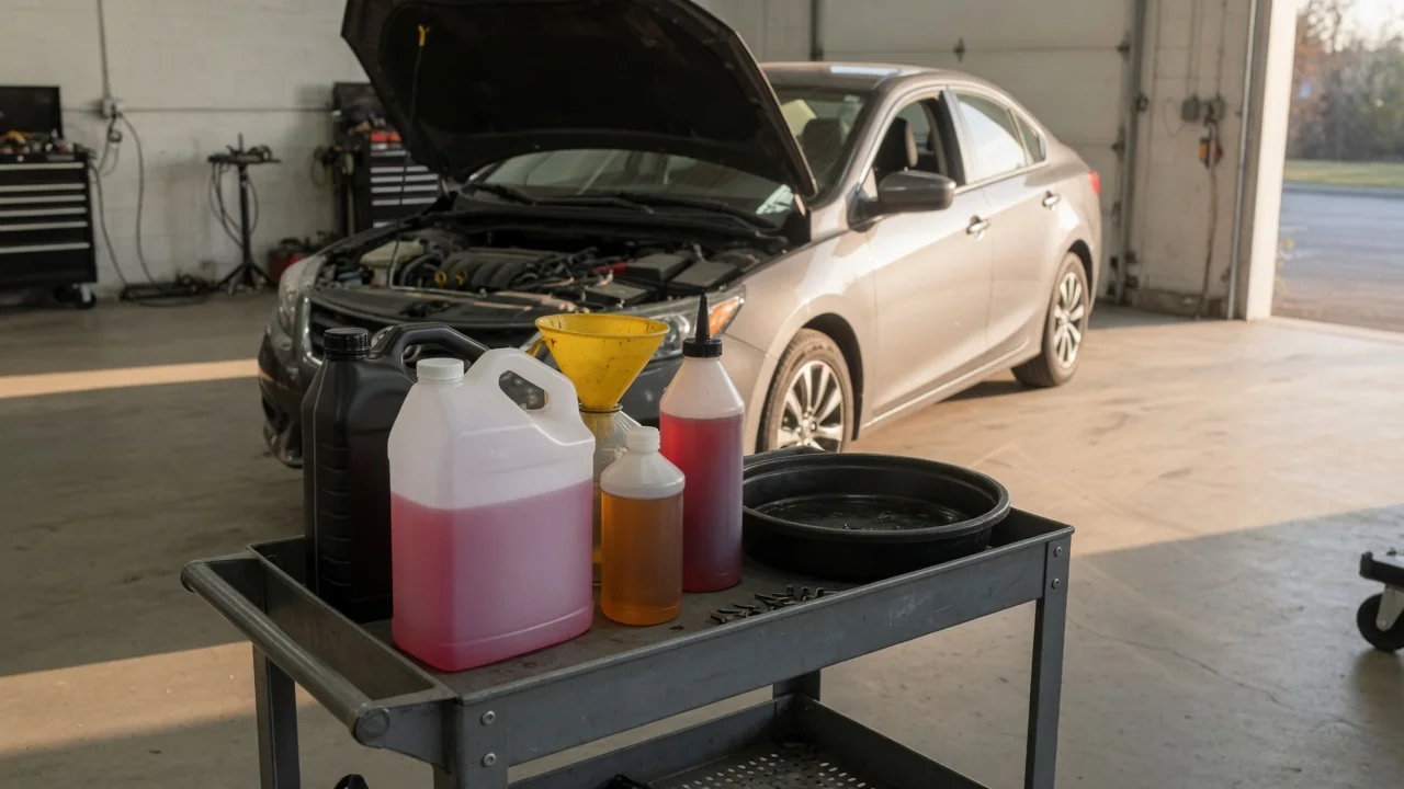 Why Should Car Fluids Be Kept in Original Containers?