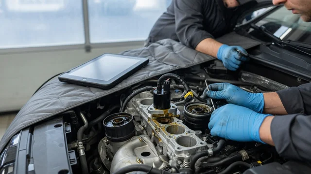 Engine Oil Pressure Control Circuit Stuck Off: Fix