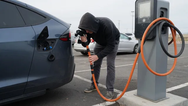 Automotive scene illustrating How to Check a Public Charger Before Starting a Session