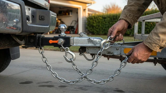 How to Attach Trailer Safety Chains (and Whether to Cross Them)