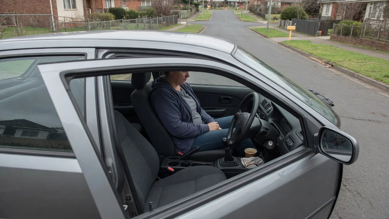 Automotive scene illustrating Why Does a Manual Car Roll in Neutral