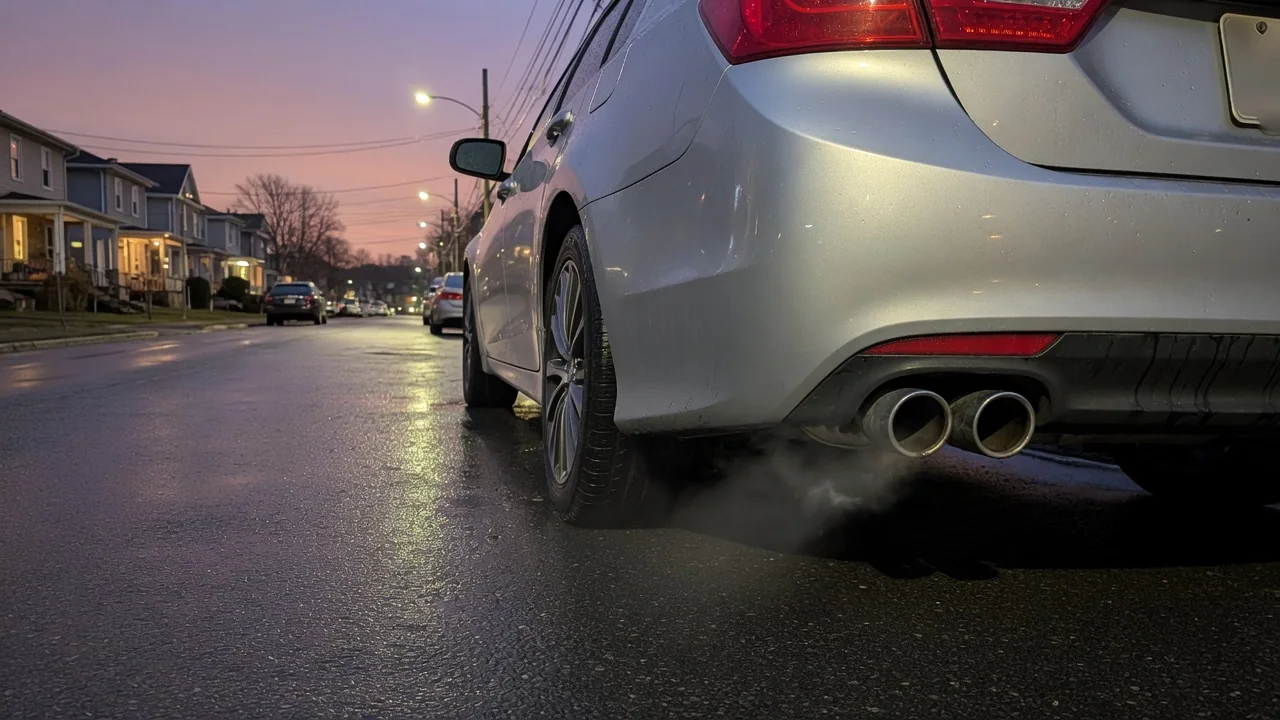 Automotive scene illustrating Why Do Some Cars Have Two Tailpipes