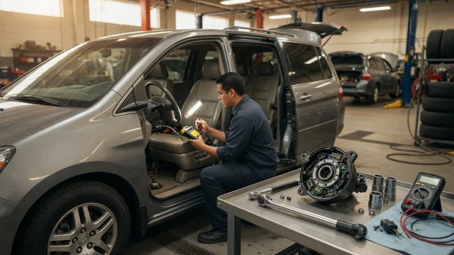 Honda Odyssey 2006 Steering Angle Sensor: Purpose, Symptoms, and Service Guide