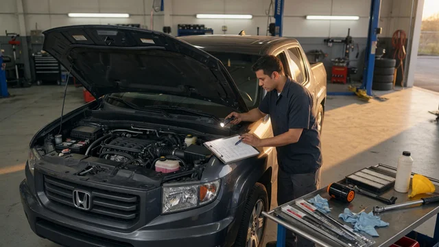 Honda Ridgeline Maintenance Schedule: Planning Required Service