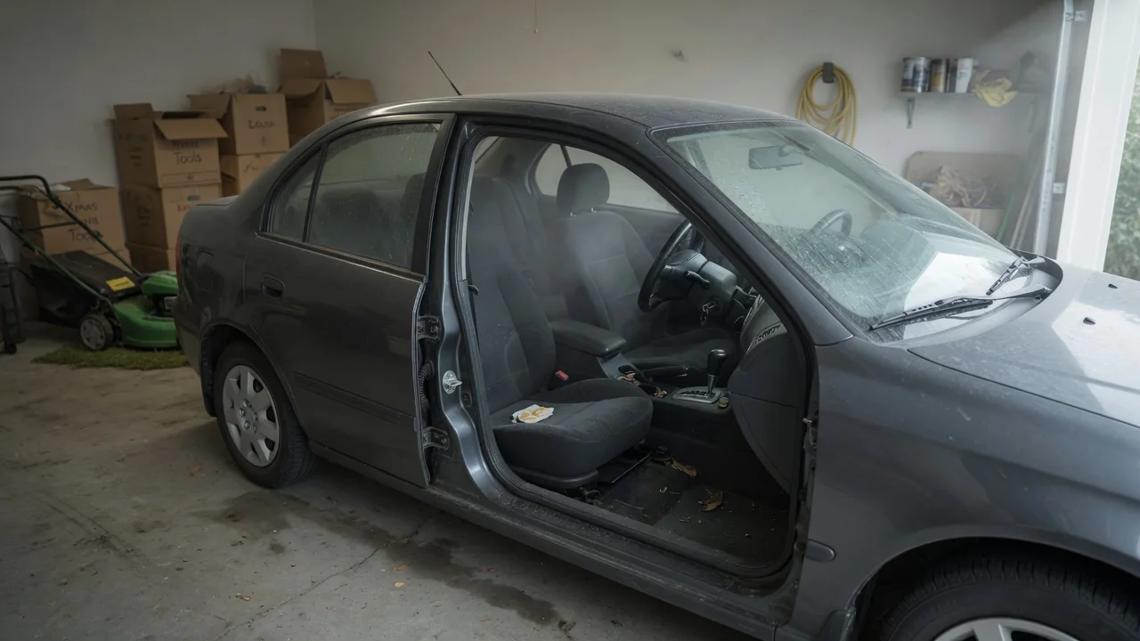Why Does a Stored Car Develop Cabin Odor?