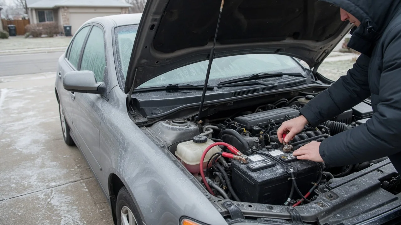 Automotive scene illustrating What Is Cold Cranking Amps