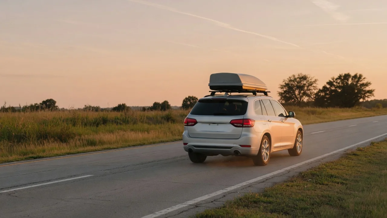 Automotive scene illustrating Why Does a Roof Rack Affect Driving Range
