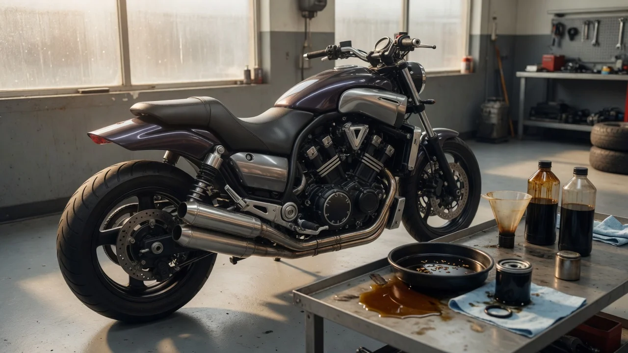 Yamaha VMAX 1200 Oil Capacity