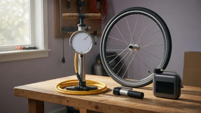 Choosing a Bike Tire Pump with a Pressure Gauge