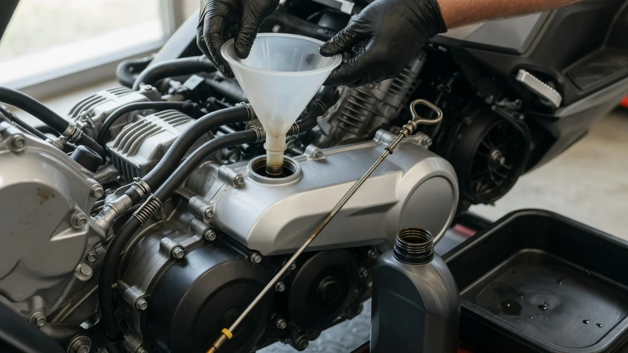 Yamaha XMAX 300 Engine Oil Capacity: What to Check Before You Pour