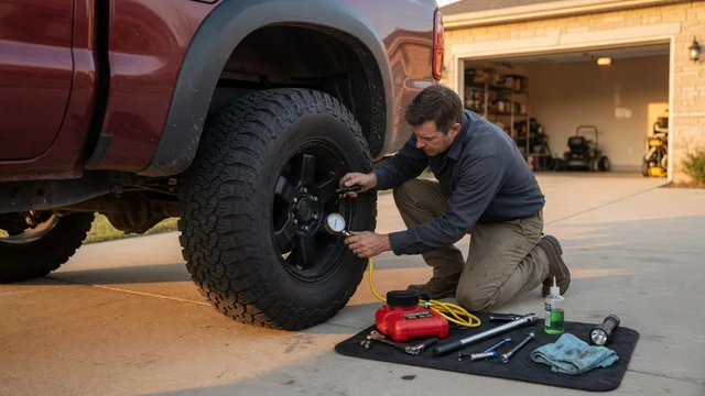 Pickup Truck Tire Maintenance Checklist