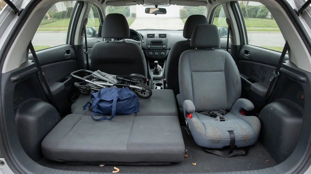 Automotive scene illustrating Why Do Some Cars Have a Split-Folding Rear Seat