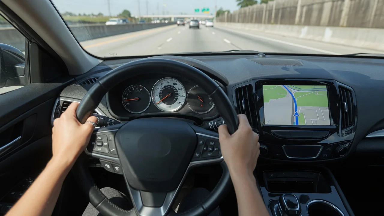 Automotive scene illustrating Why Does a Speedometer Read Differently From GPS