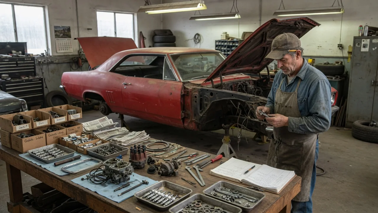 Why Should a Restoration Start With a Parts Inventory?