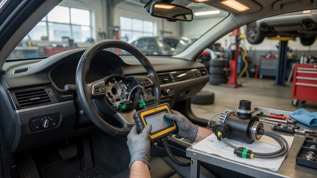Understanding the C121A Steering Angle Sensor Not Initialized Fault