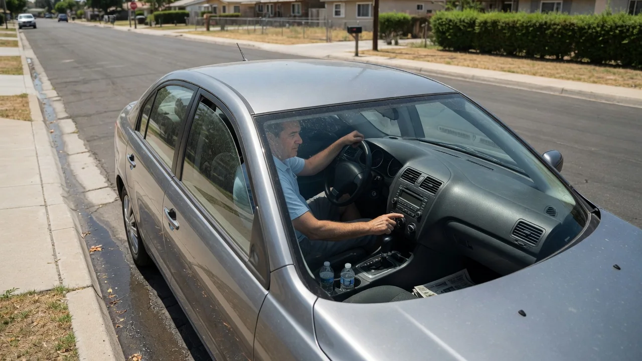 Automotive scene illustrating Why Does Fuel Economy Change With AC Use