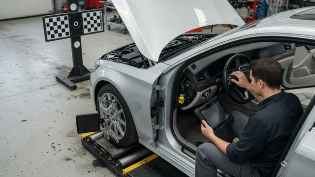 Mercedes Steering Angle Sensor Reset and Calibration