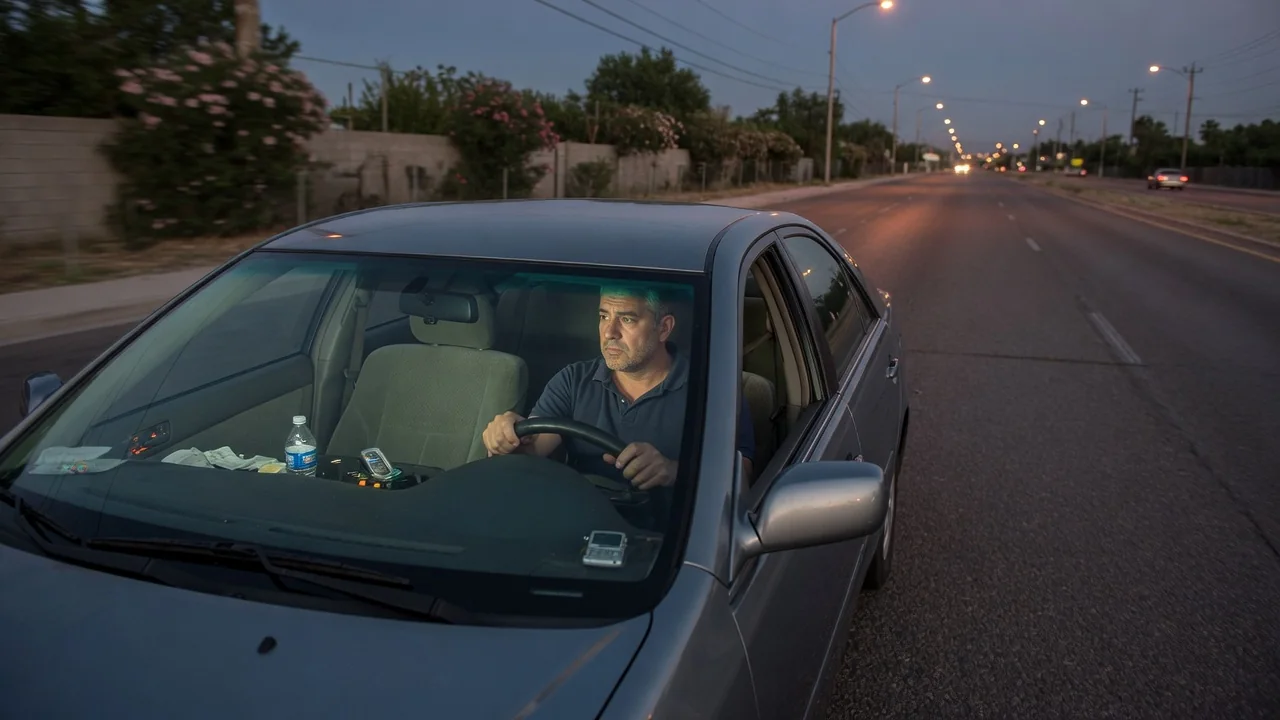Automotive scene illustrating Why Does a Car Vibrate Only at One Speed
