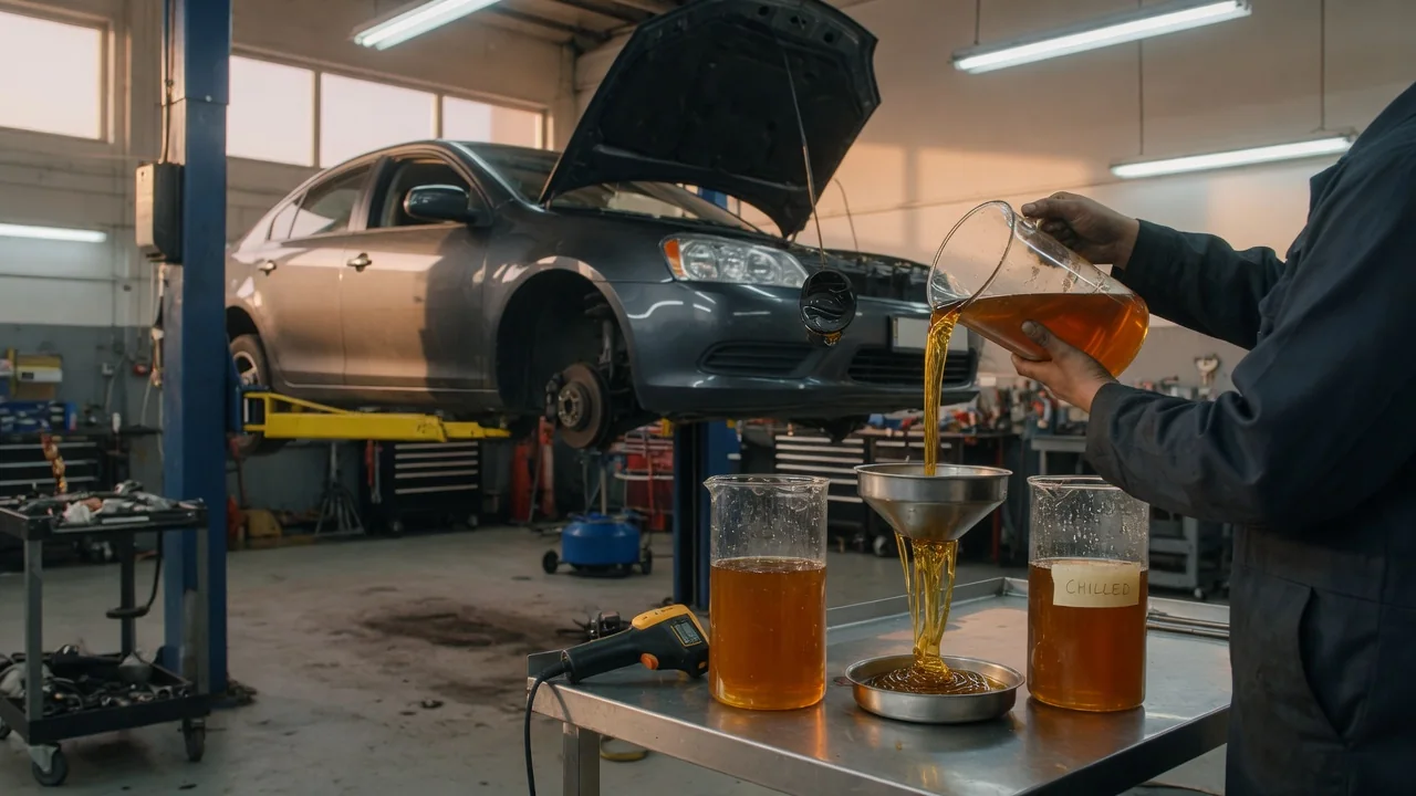 Why Does Engine Oil Viscosity Change With Temperature?