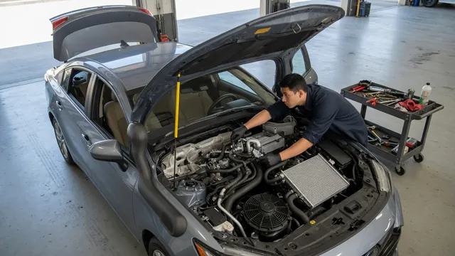 Automotive scene illustrating What Is Hybrid Battery Cooling