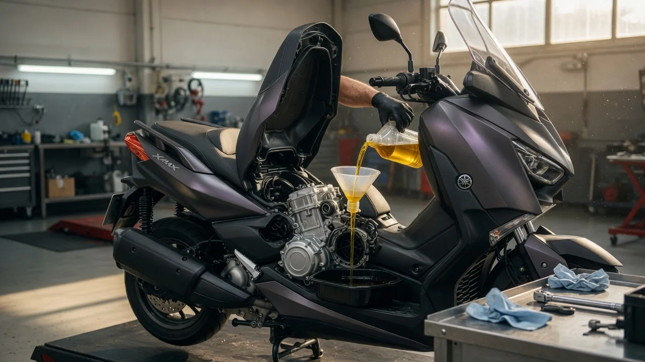 Yamaha XMAX 300 Gear Oil Capacity