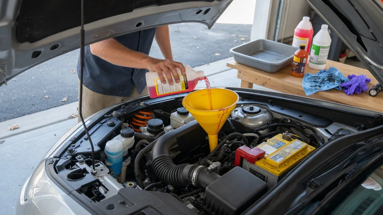 Automotive scene illustrating Why Should You Use the Correct Fluid Specification