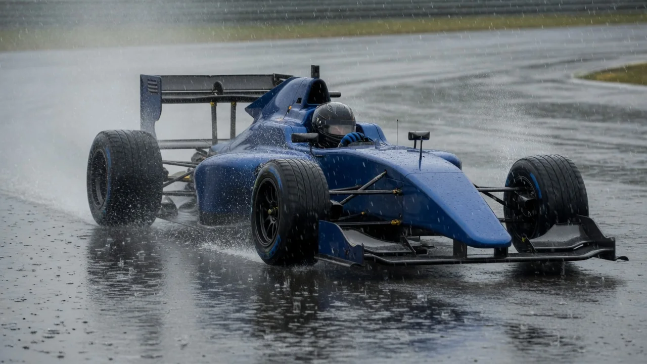 Why Do Race Cars Use Wet Tires? Water, Grip, and Tire Choice