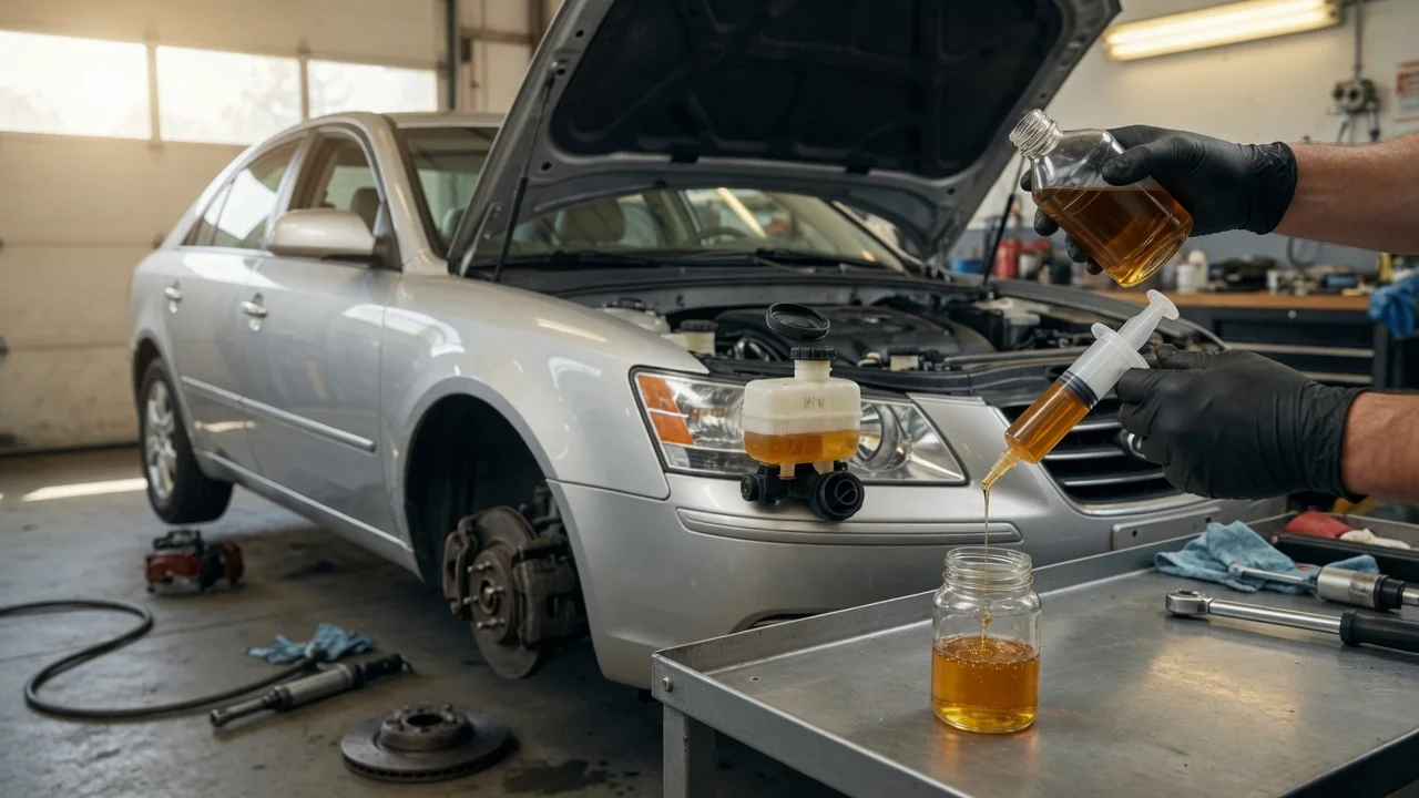 Choose Brake Fluid for a 2009 Hyundai Sonata