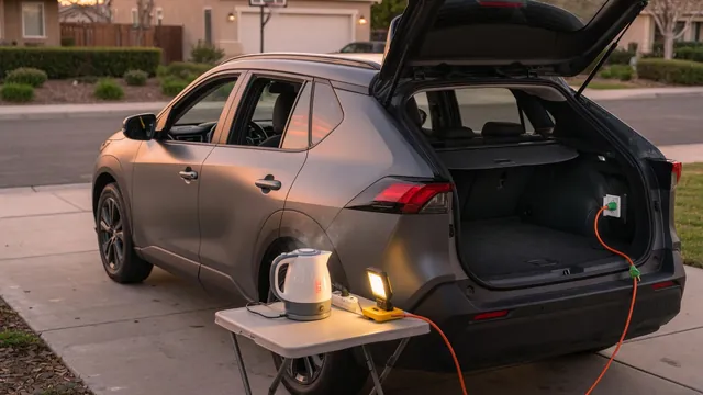 What Is Vehicle-to-Load Power? How EV V2L Outlets Work