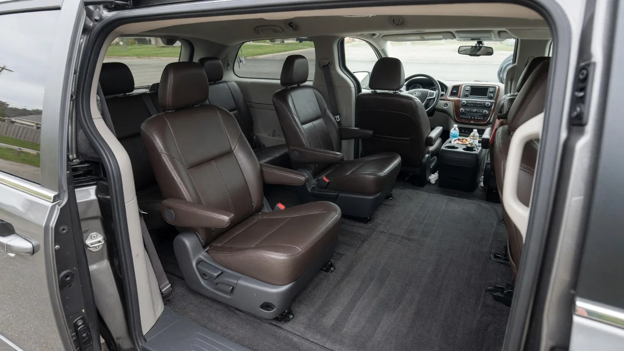 Automotive scene illustrating Why Do Some Cars Have Captain's Chairs in the Second Row