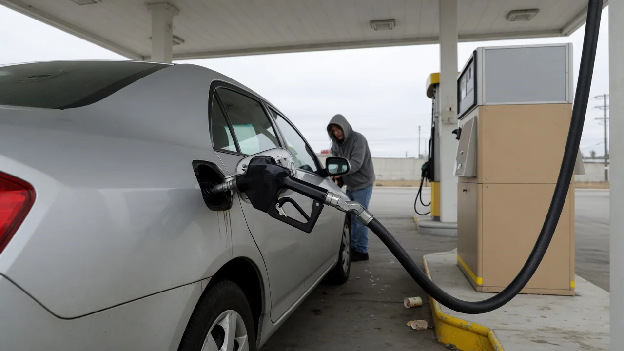 Automotive scene illustrating Why Does a Fuel Pump Nozzle Click Off Early