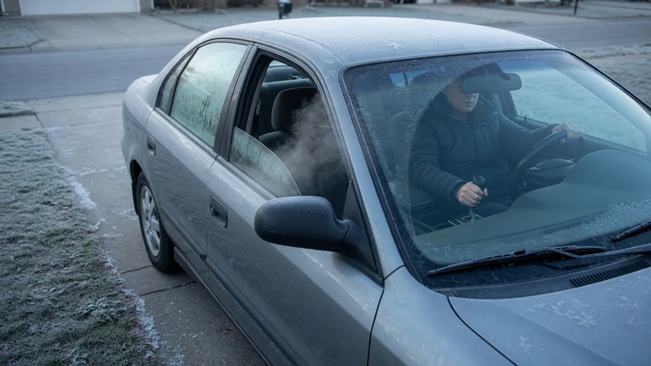 Automotive scene illustrating Why Does an Automatic Shift Feel Firm When Cold