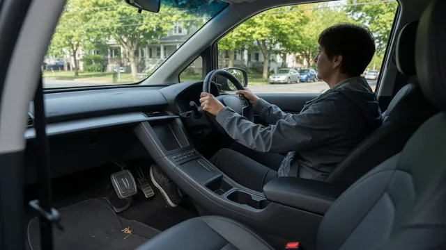 Automotive scene illustrating What Is One-Pedal Driving
