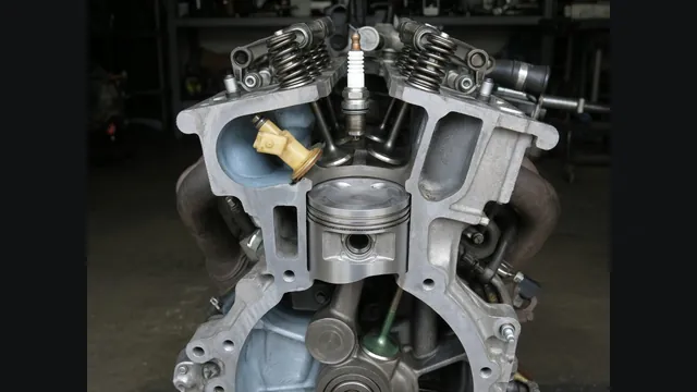 Engine illustration showing ignition, fuel, intake, and cylinder components involved in a misfire