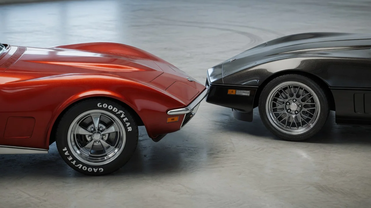 Chevy Corvette C3 and C4 Wheel Offset Guide