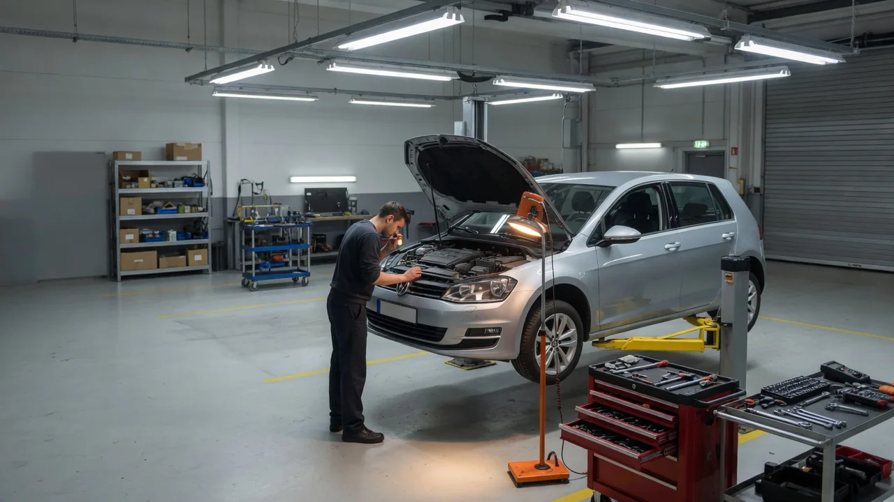 Why Does a Car Workshop Need Good Lighting?