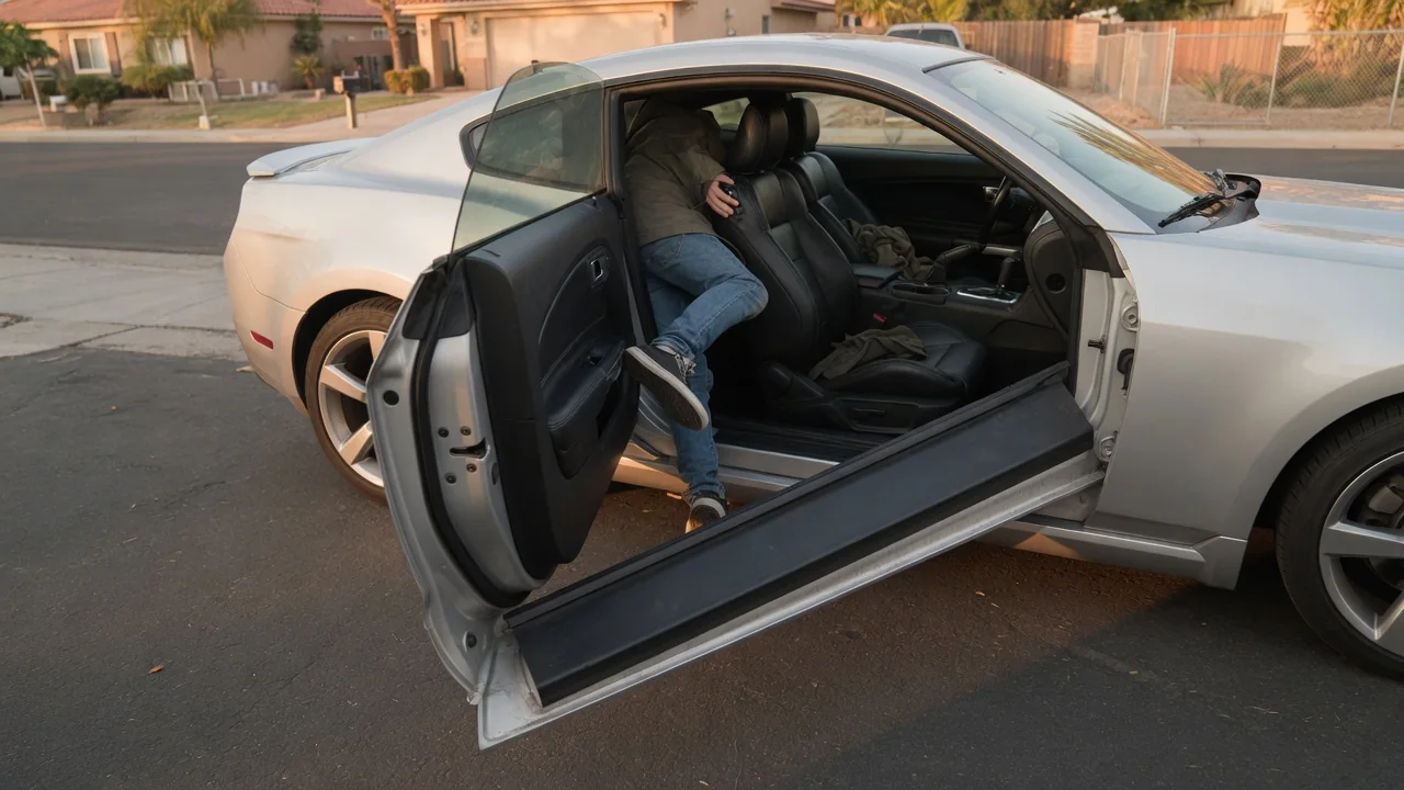 Automotive scene illustrating Why Do Some Cars Have High Door Sills