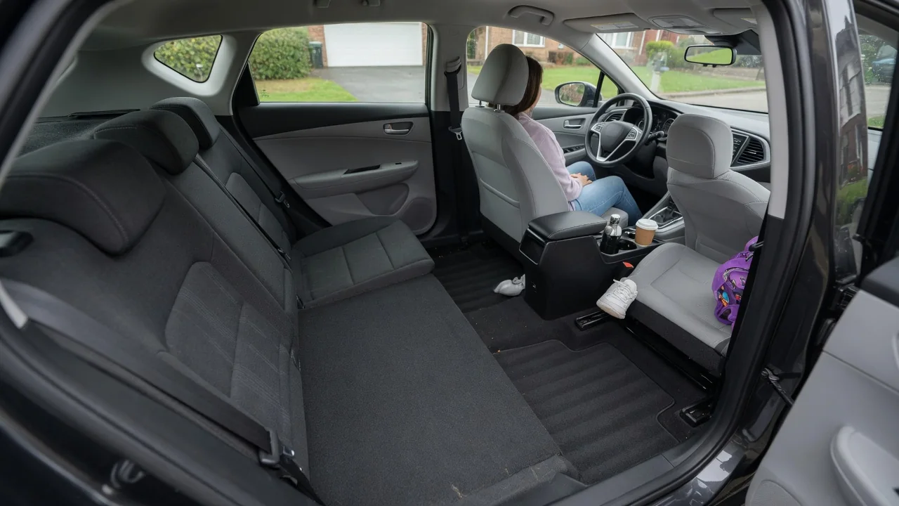 Automotive scene illustrating Why Do Some Cars Have Flat Rear Floors