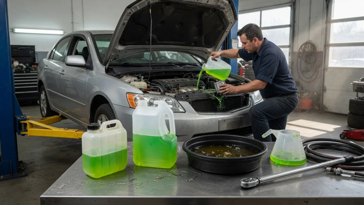 Car Coolant Costs: Budgeting for Scheduled Coolant Service