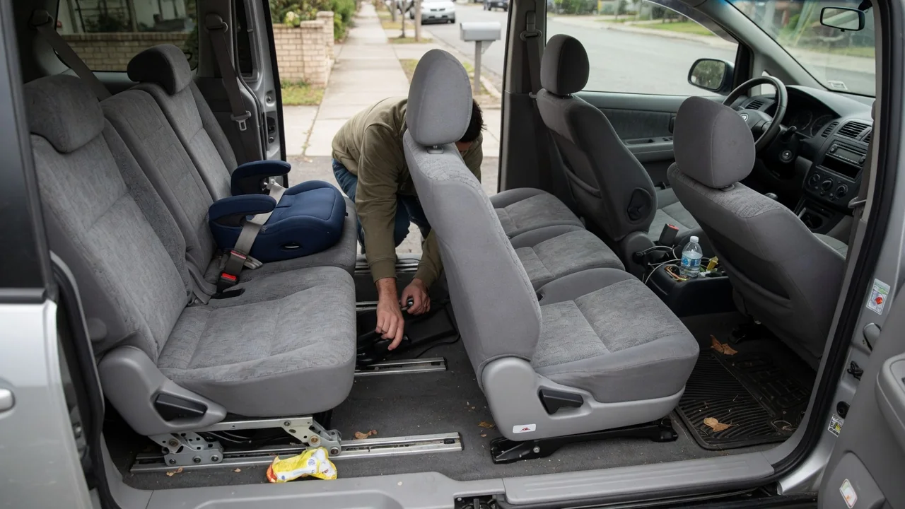 Automotive scene illustrating Why Do Some Cars Have Sliding Rear Seats