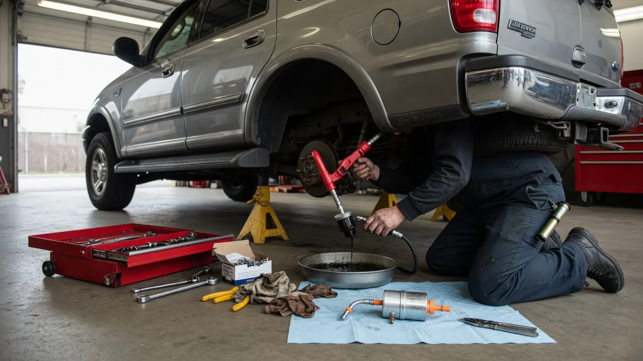 2002 Ford Expedition Fuel Filter Replacement: Location, Tools, and Step-by-Step Guide