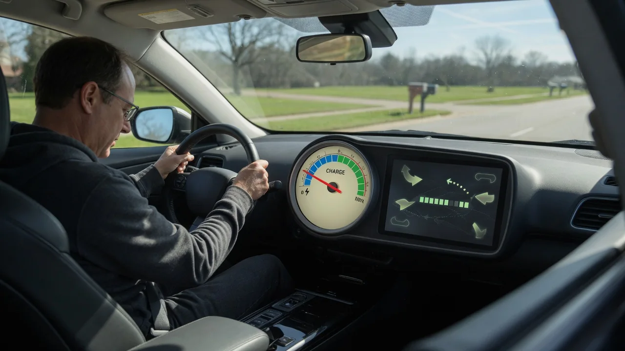 How Does a Car Display Recovered Energy? Power Meter, Trip Data and Meaning