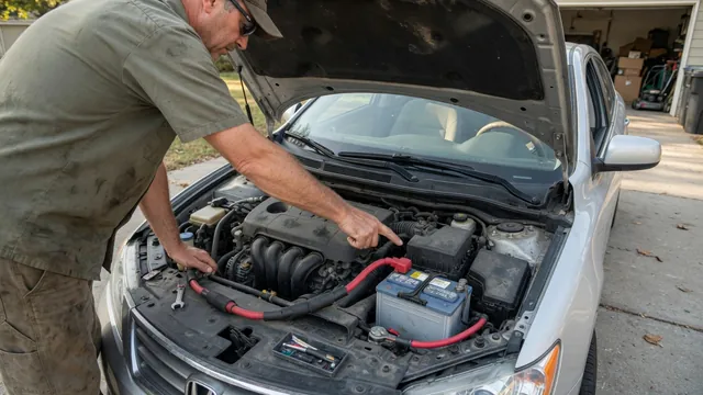 Automotive scene illustrating Why Does a Car Battery Have a Fuse Link