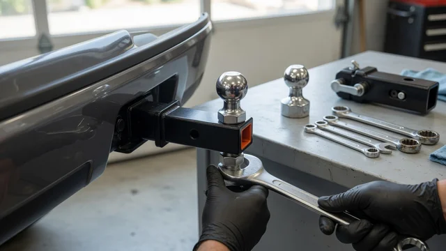 Hitch Ball Nut Size and Wrench Guide