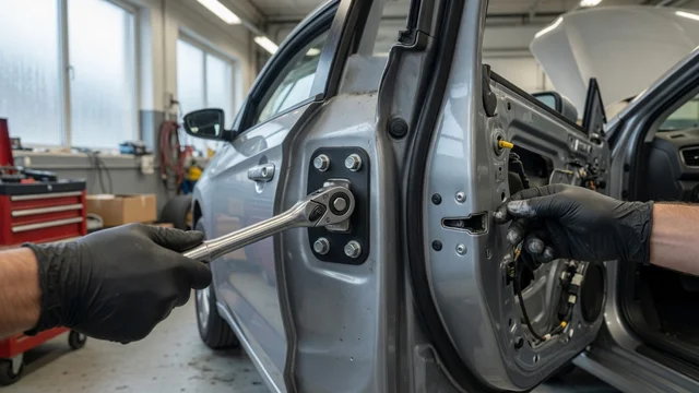 How to Adjust a Car Door Striker
